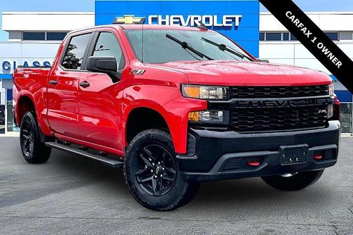 Red Hot 2021 Chevrolet Silverado 1500 Custom Trail Boss