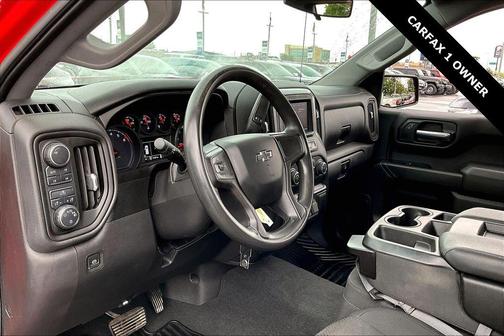 Red Hot 2021 Chevrolet Silverado 1500 Custom Trail Boss