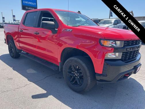 Red Hot 2021 Chevrolet Silverado 1500 Custom Trail Boss