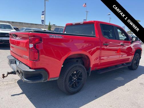 Red Hot 2021 Chevrolet Silverado 1500 Custom Trail Boss