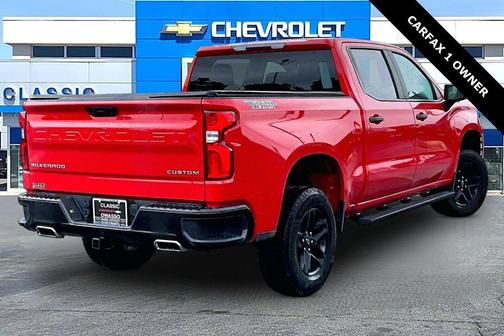 Red Hot 2021 Chevrolet Silverado 1500 Custom Trail Boss