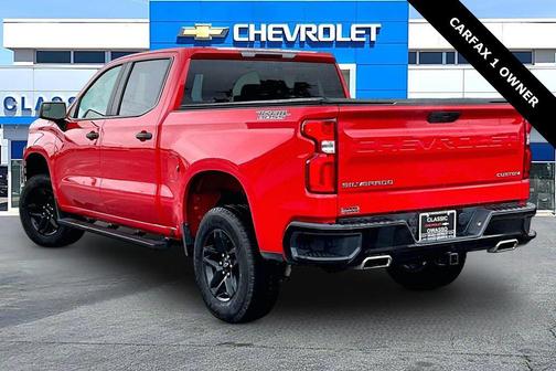 Red Hot 2021 Chevrolet Silverado 1500 Custom Trail Boss