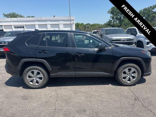 Midnight Black Metallic 2022 Toyota RAV4 LE