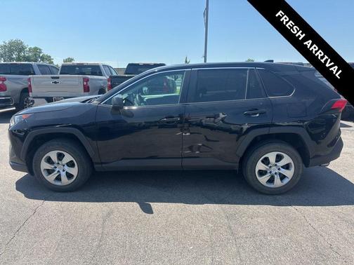Midnight Black Metallic 2022 Toyota RAV4 LE