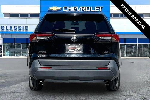 Midnight Black Metallic 2022 Toyota RAV4 LE