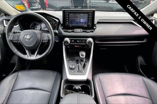 Silver Sky Metallic 2021 Toyota RAV4 Hybrid XLE Premium