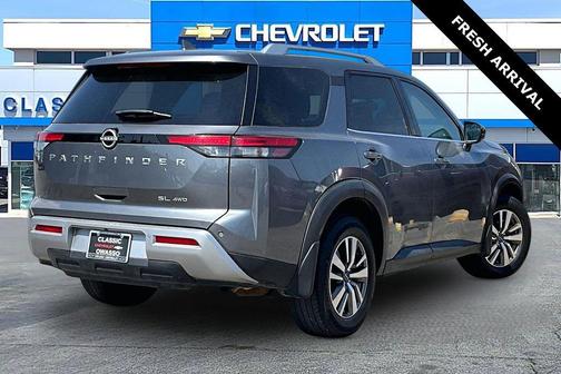 Gun Metallic 2022 Nissan Pathfinder SL 4WD