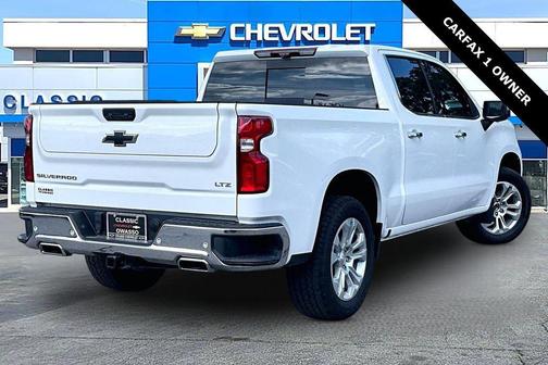 Summit White 2023 Chevrolet Silverado 1500 LTZ