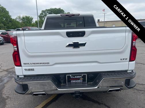 Summit White 2023 Chevrolet Silverado 1500 LTZ