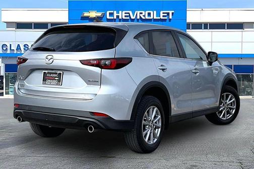 Sonic Silver Metallic 2023 Mazda CX-5 2.5 S Preferred Package