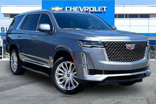 Satin Steel Metallic 2021 Cadillac Escalade Premium Luxury