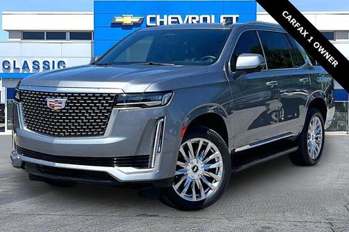 Satin Steel Metallic 2021 Cadillac Escalade Premium Luxury