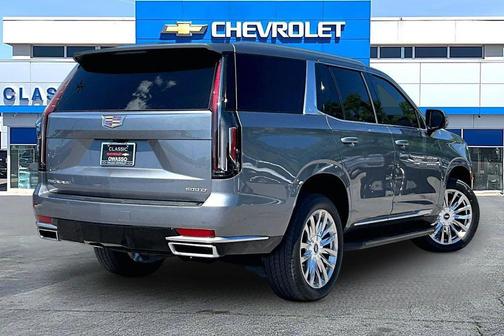 Satin Steel Metallic 2021 Cadillac Escalade Premium Luxury