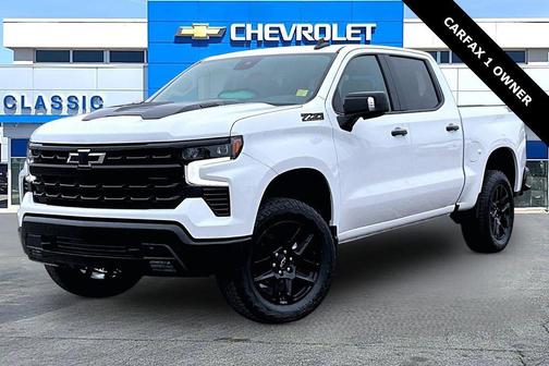 Summit White 2026 Chevrolet Silverado 1500 LT Trail Boss