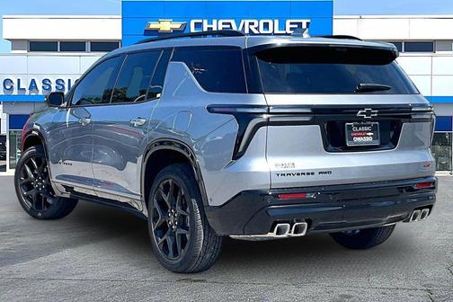Sterling Gray Metallic 2026 Chevrolet Traverse RS