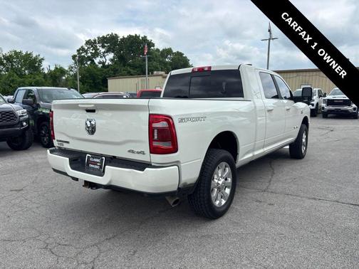 Pearl White 2024 RAM 2500 Laramie Crew Cab 4x4 6'4' Box