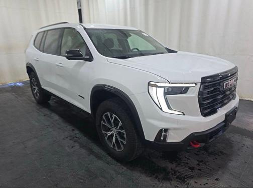 White 2026 GMC Acadia AT4 AWD