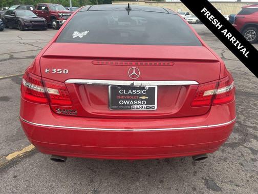 Mars Red 2012 Mercedes-Benz E-Class E 350