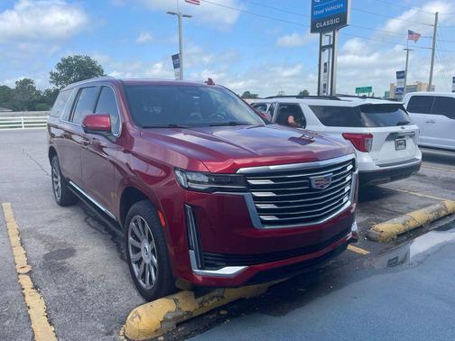 Infrared Tintcoat 2022 Cadillac Escalade ESV Premium Luxury Platinum
