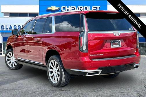 Infrared Tintcoat 2022 Cadillac Escalade ESV Premium Luxury Platinum