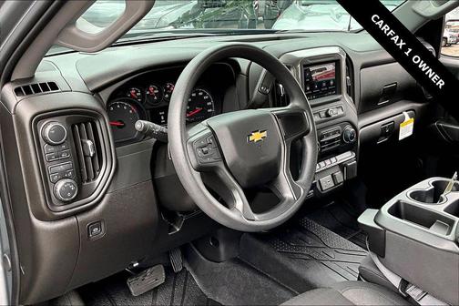 Sterling Gray Metallic 2026 Chevrolet Silverado 1500 Custom