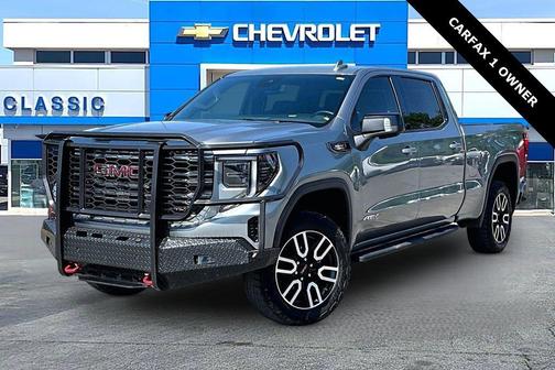 Sterling Metallic 2024 GMC Sierra 1500 AT4