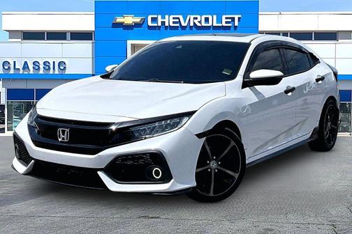 Platinum White Pearl 2020 Honda Civic Sport Touring