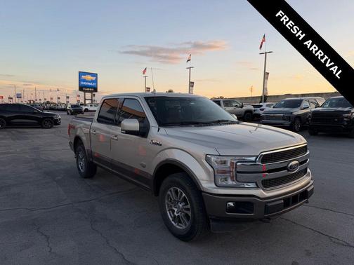 WHITE GOLD 2018 Ford F-150 King Ranch