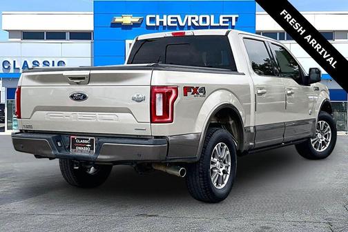 WHITE GOLD 2018 Ford F-150 King Ranch