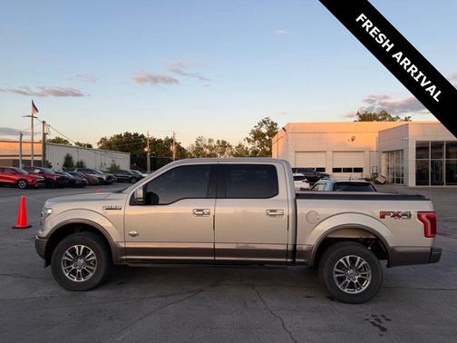 WHITE GOLD 2018 Ford F-150 King Ranch