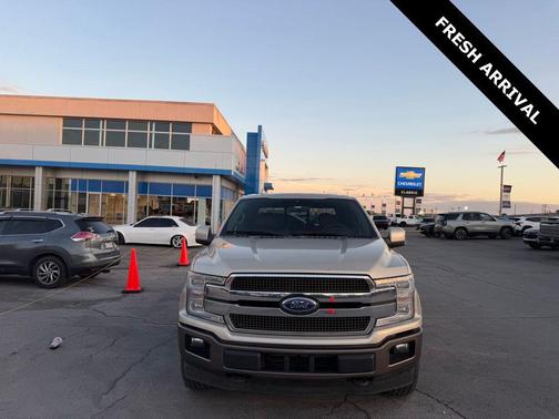 WHITE GOLD 2018 Ford F-150 King Ranch