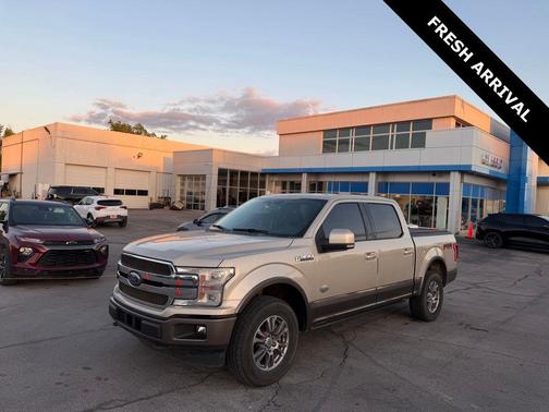 WHITE GOLD 2018 Ford F-150 King Ranch