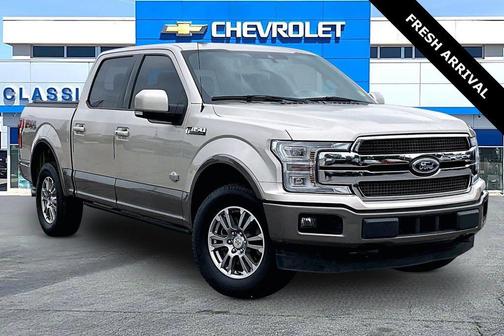 WHITE GOLD 2018 Ford F-150 King Ranch