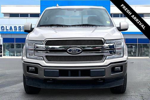 WHITE GOLD 2018 Ford F-150 King Ranch