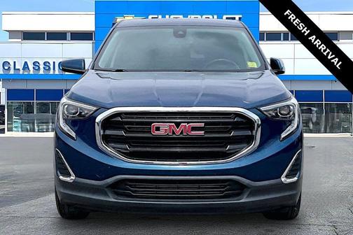 Blue Emerald Metallic 2021 GMC Terrain SLE