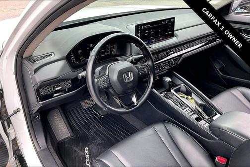 Platinum White Pearl 2023 Honda Accord Hybrid EX-L