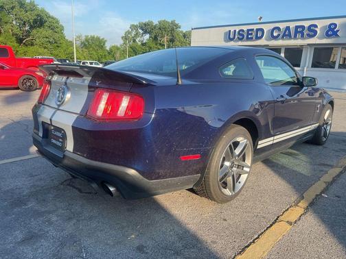 Blue 2010 Ford Shelby GT500 Base