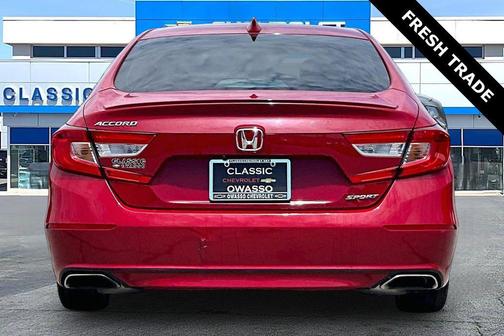 Radiant Red Metallic 2018 Honda Accord Sport