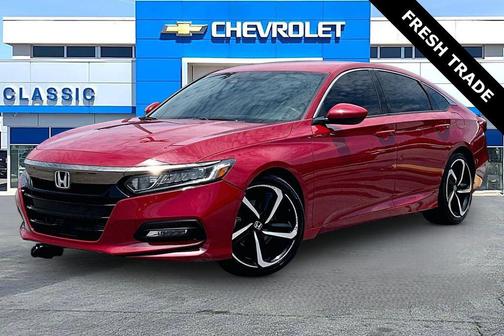 Radiant Red Metallic 2018 Honda Accord Sport
