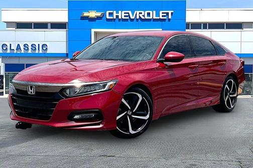 Radiant Red Metallic 2018 Honda Accord Sport