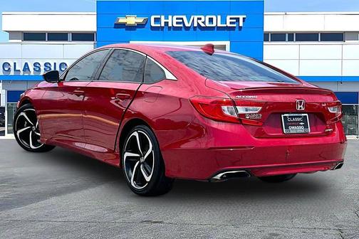 Radiant Red Metallic 2018 Honda Accord Sport