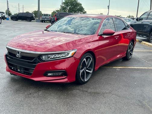 Radiant Red Metallic 2018 Honda Accord Sport