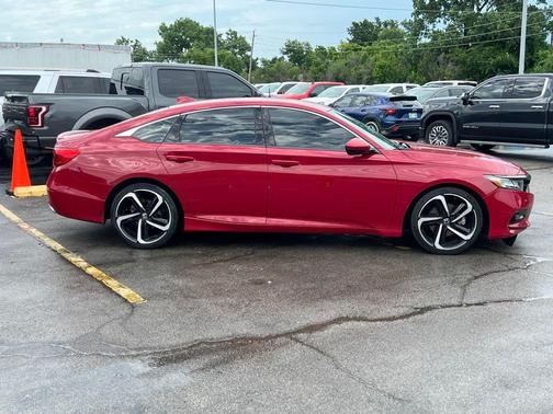Radiant Red Metallic 2018 Honda Accord Sport