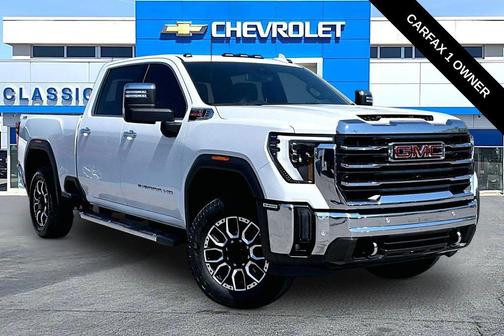 Summit White 2024 GMC Sierra 2500 SLT