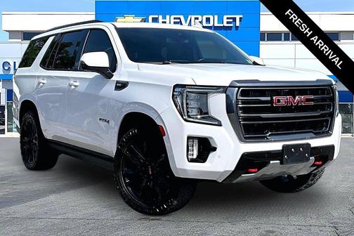 Summit White 2023 GMC Yukon 4WD AT4
