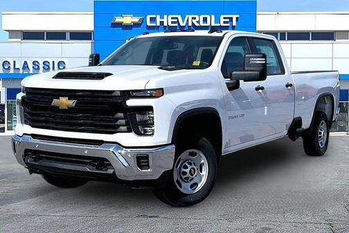 Summit White 2025 Chevrolet Silverado 2500 WT