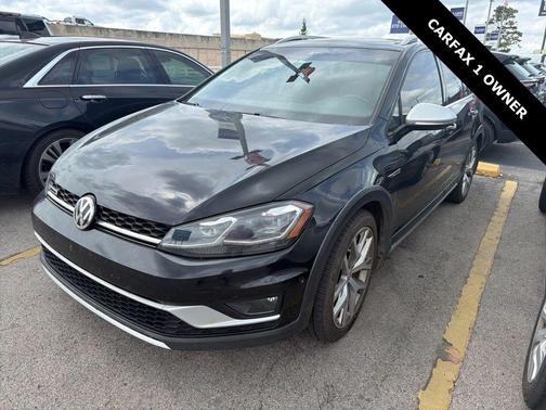 Deep Black Pearl 2019 Volkswagen Golf Alltrack TSI SEL
