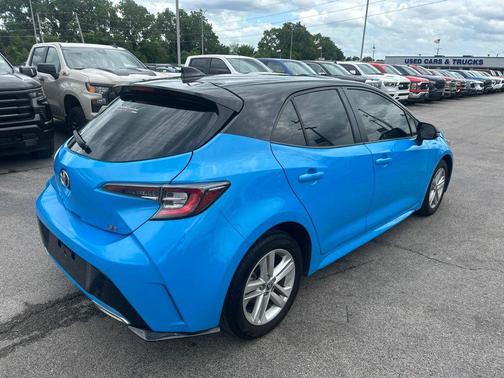 Blue Flame w/Midnight Black Roof 2020 Toyota Corolla SE