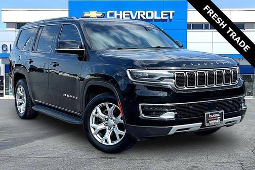 Diamond Black Crystal Pearlcoat 2022 Jeep Wagoneer Series II 4x2