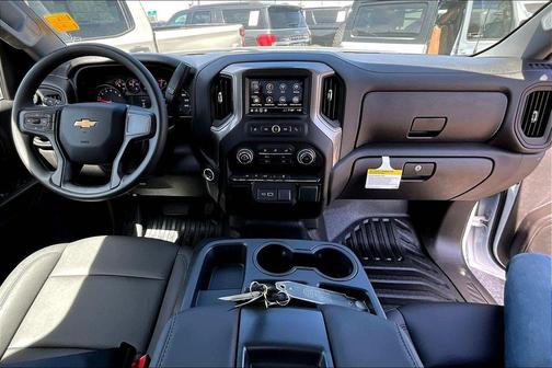 Summit White 2026 Chevrolet Silverado 1500 WT